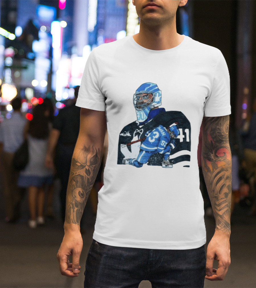 Cowan 53 Toronto Hockey Game 2 BrianBeLeafs Goalie Art 41 T-Shirt
