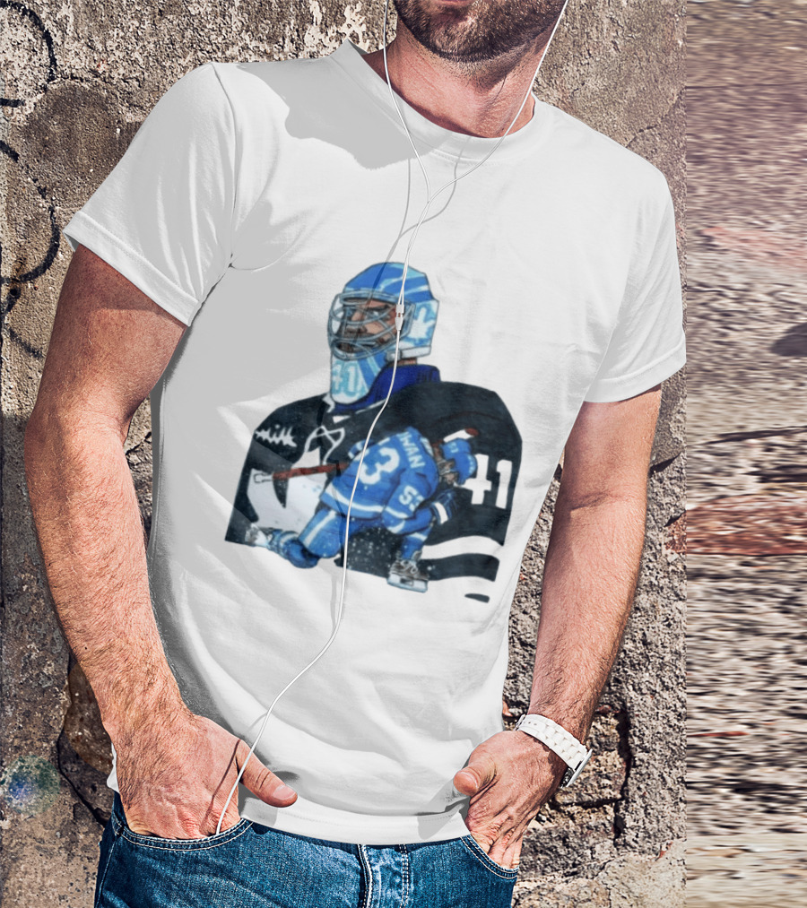 Cowan 53 Toronto Hockey Game 2 BrianBeLeafs Goalie Art 41 T-Shirt