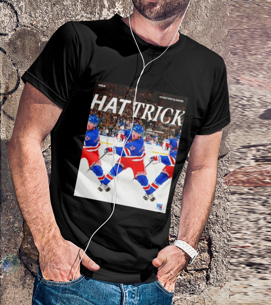 Alexis Lafrenière Hat Trick NY Rangers Vs New York Islanders 10.06.23 Forward T-Shirt