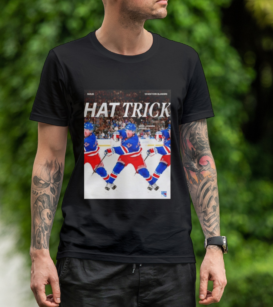 Alexis Lafrenière Hat Trick NY Rangers Vs New York Islanders 10.06.23 Forward T-Shirt