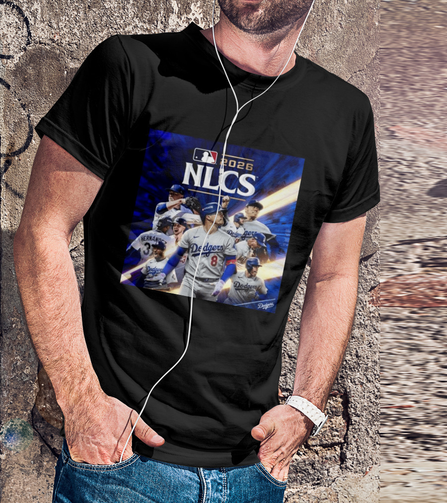 MLB Los Angeles Dodgers 2026 NLCS Bound Celebration T-Shirt