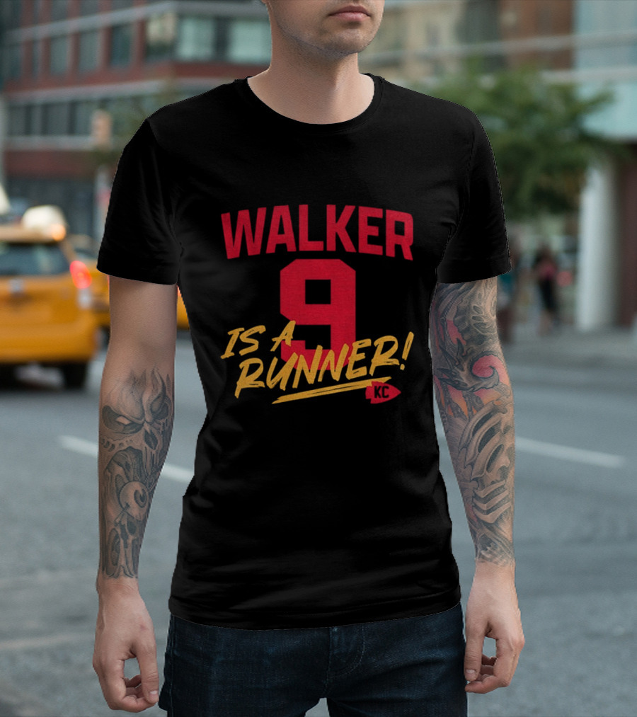 Kenneth Walker 9 KC Chiefs Walker Is A Runner T-Shirt