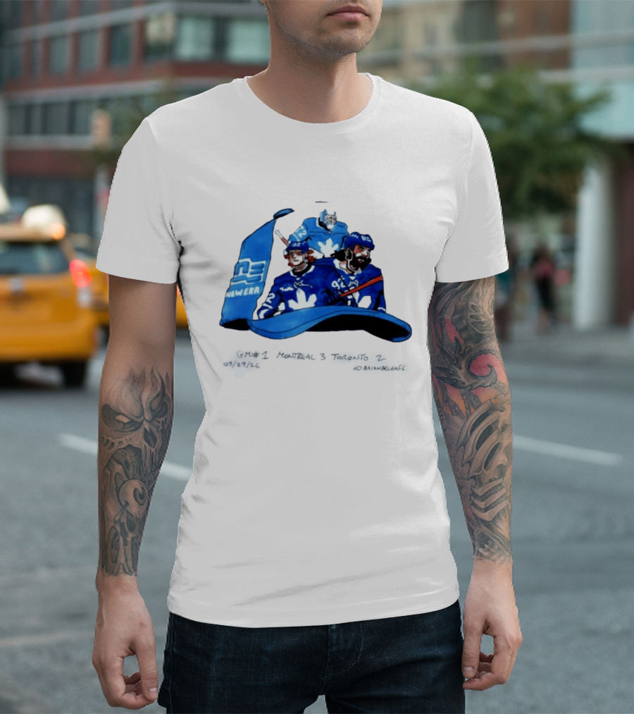Montreal Vs Toronto Game 1 Hockey NHL New Era T-Shirt
