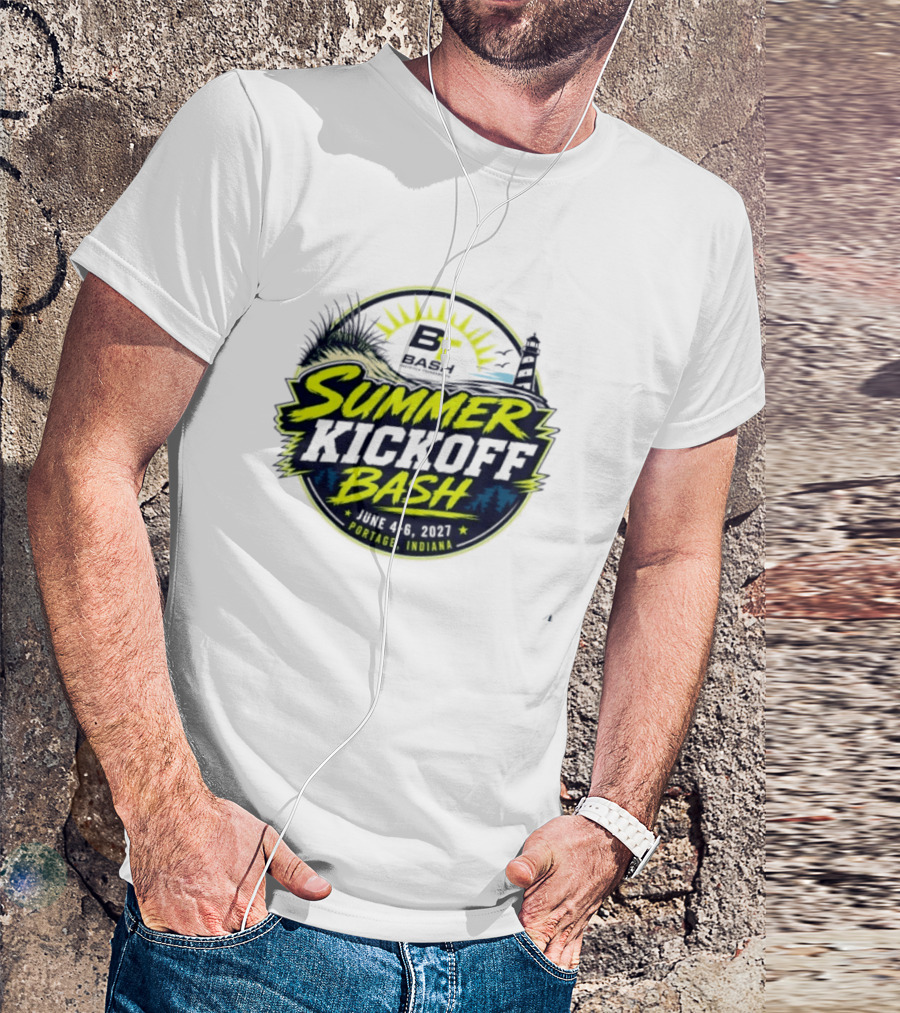 Portage Indiana Summer Kickoff Bash ET Bash Softball Event T-Shirt