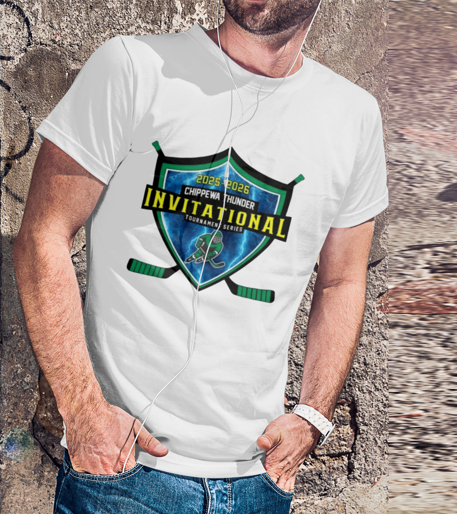 Chippewa Thunder 2025 2026 Invitational Tournament Series T-Shirt