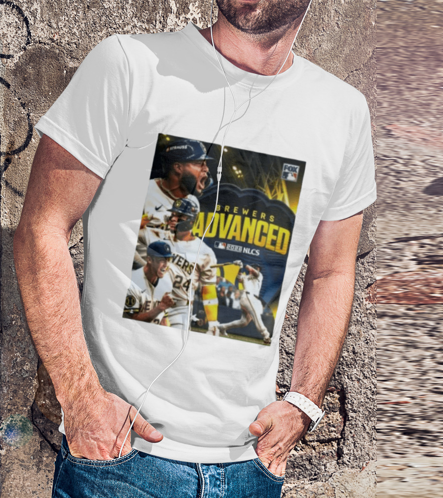 Brewers Advanced 2026 NLCS MLB Fox T-Shirt