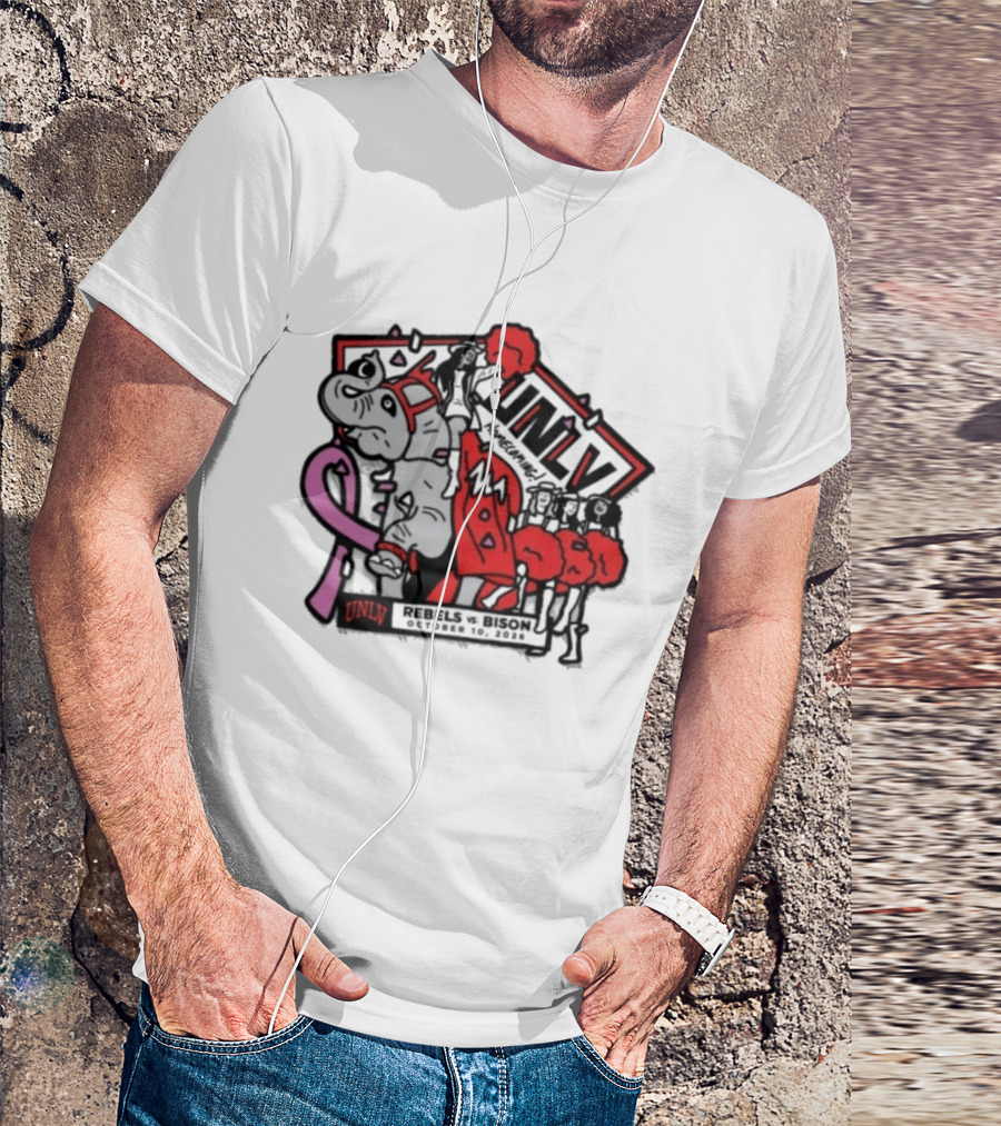 UNLV Rebels Vs Bison Homecoming October 10 2026 T-Shirt