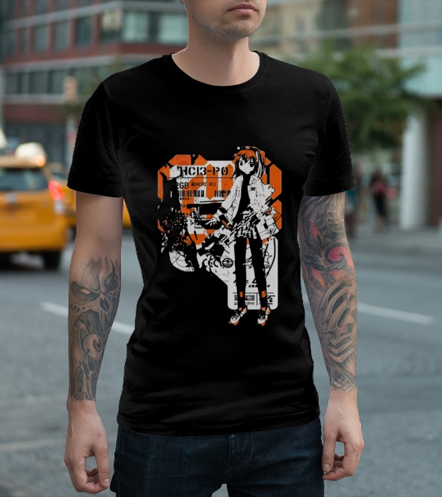 Adachi Rei HC3 PO 32GB Cybernetic Anime T-Shirt