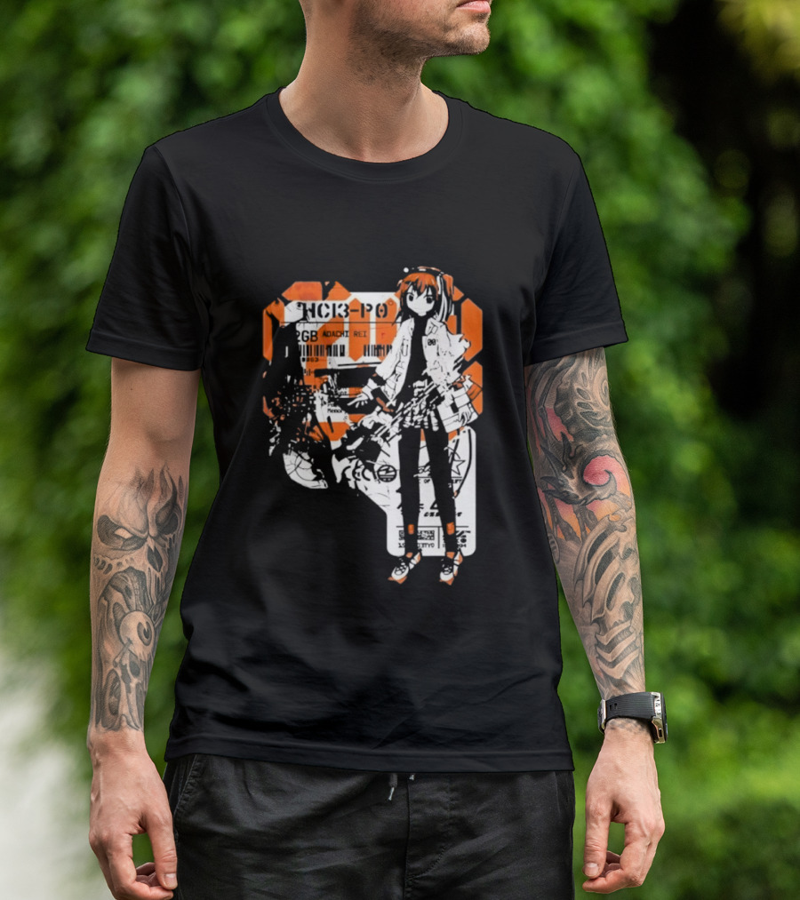 Adachi Rei HC3 PO 32GB Cybernetic Anime T-Shirt