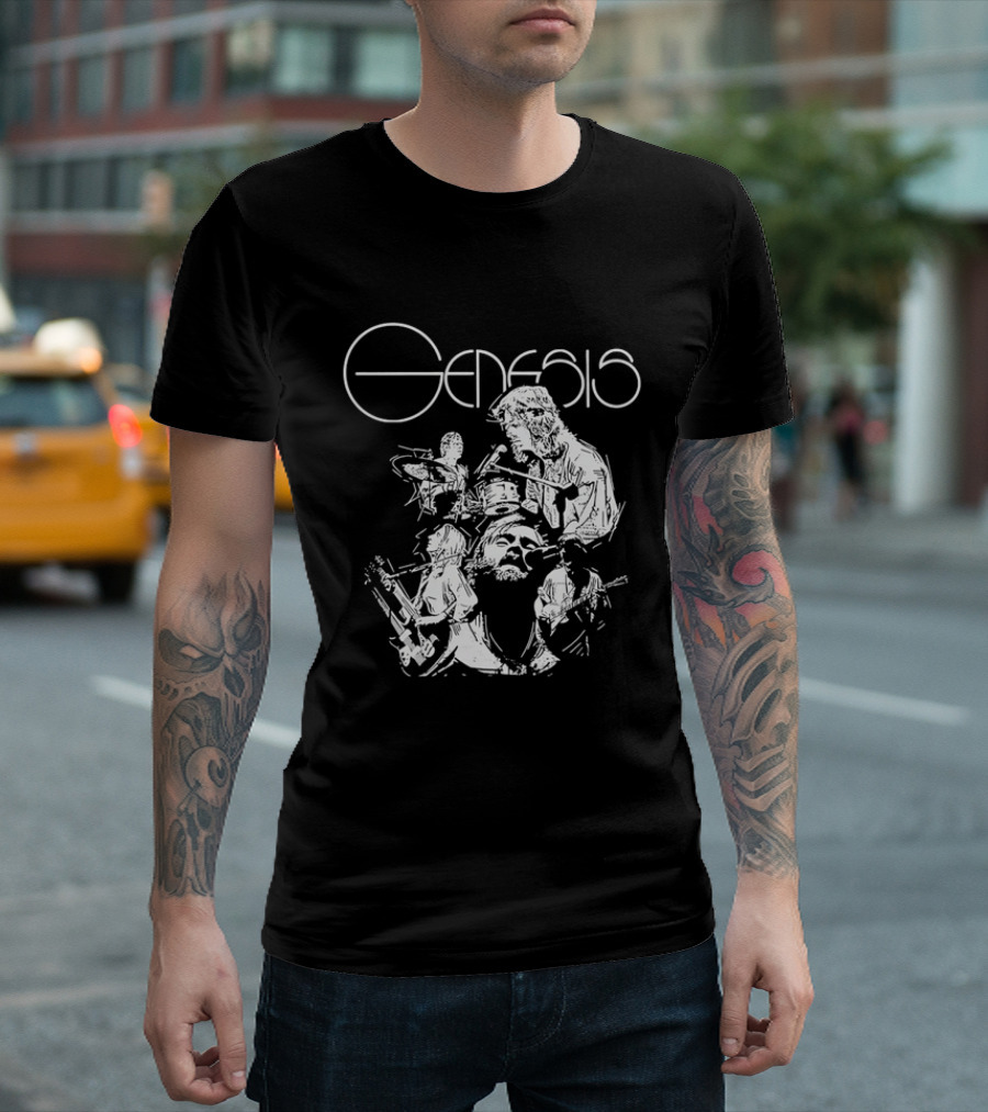 Genesis Band Members Progressive Rock Performance T-Shirt