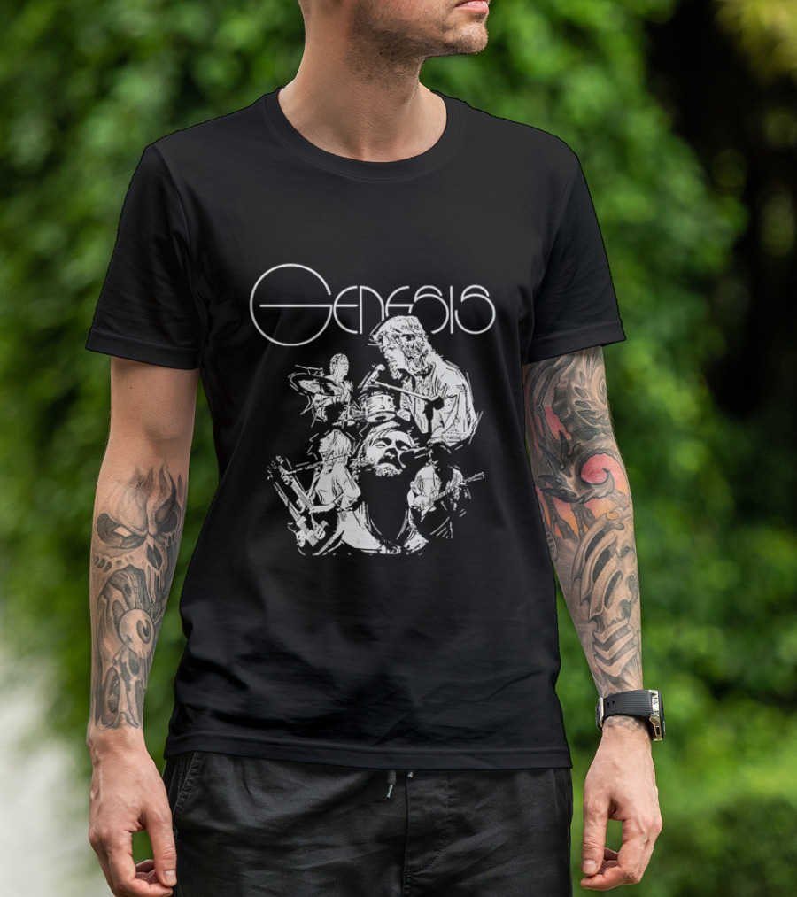 Genesis Band Members Progressive Rock Performance T-Shirt