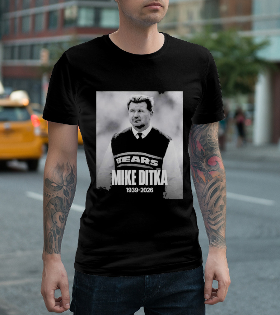 Mike Ditka 1939 2026 Bears T-Shirt