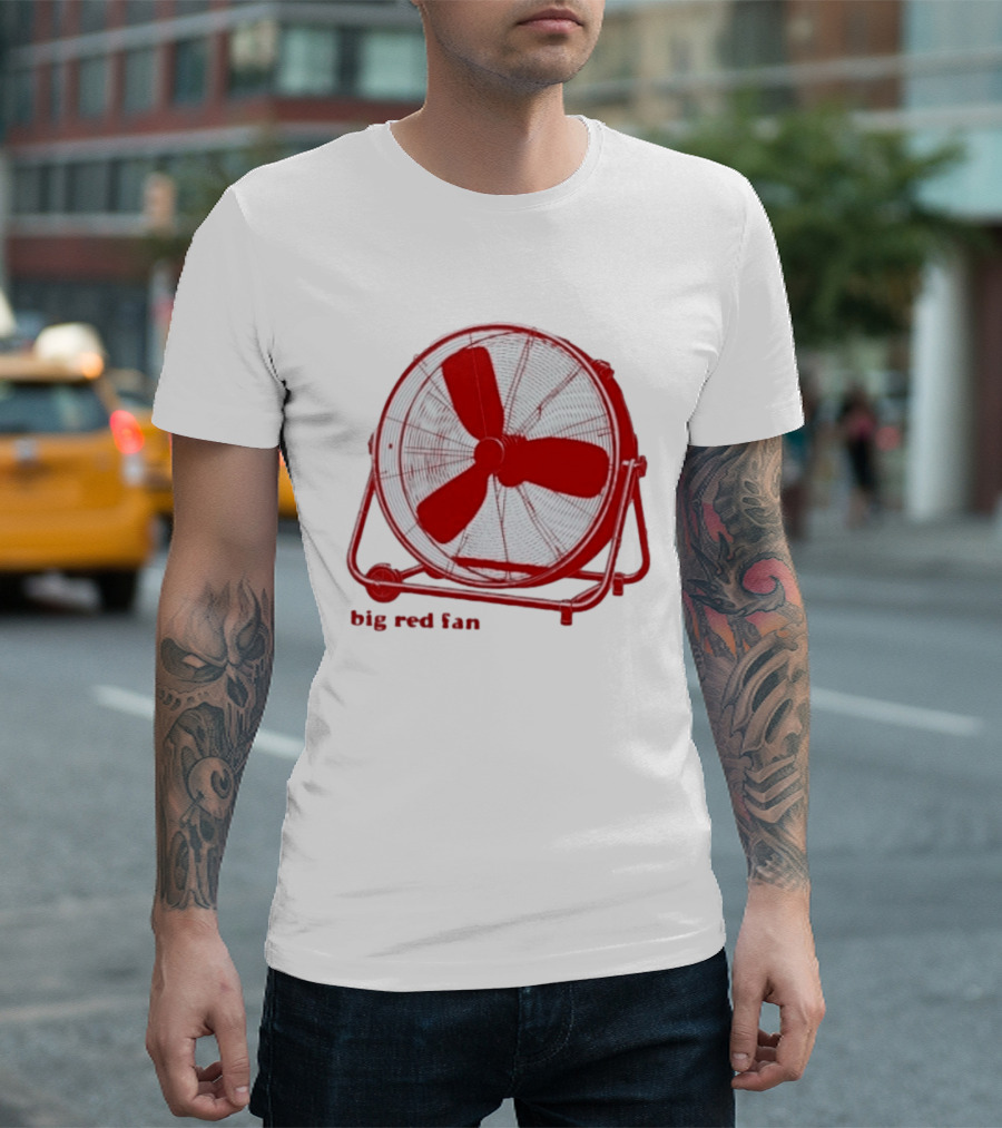 Big Red Fan Minimalist T-Shirt