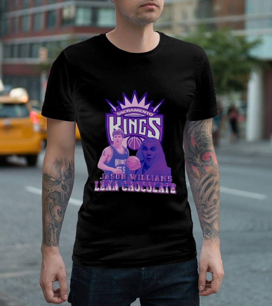 Jason Williams Sacramento Kings NBA Lean Chocolate T-Shirt