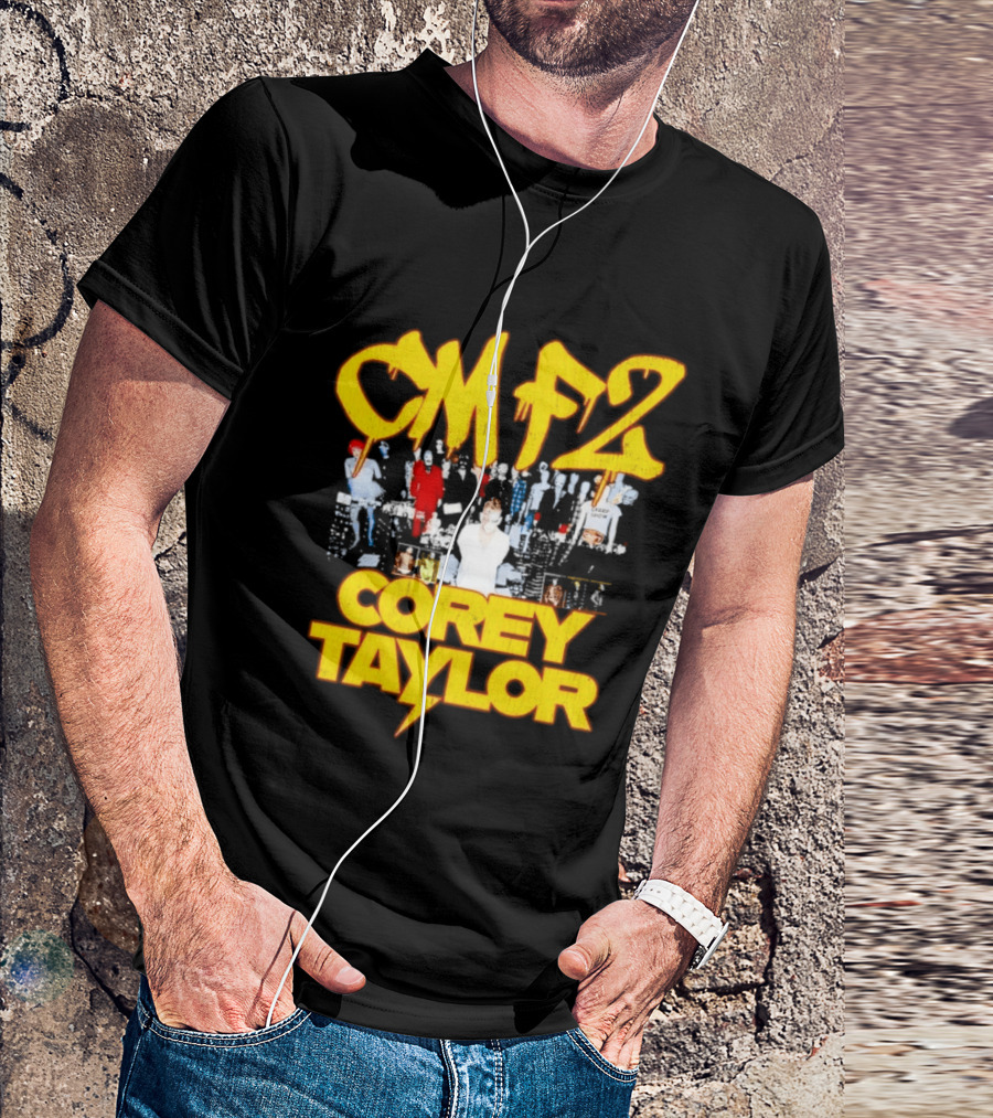 CMF2 Corey Taylor Slipknot Creep Show Rock Music T-Shirt