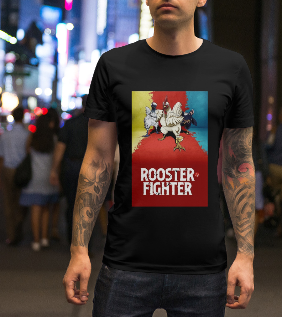 Keiji Rooster Fighter Manga Anime Adventures T-Shirt