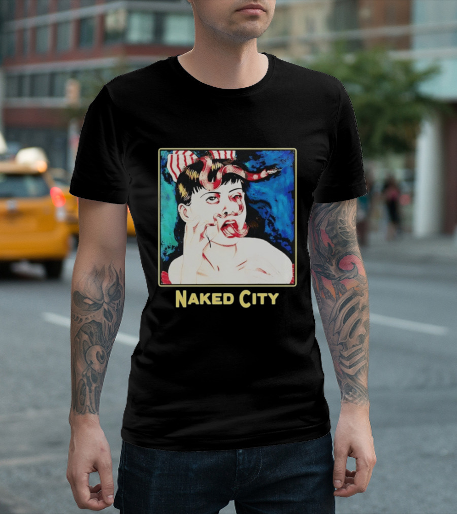 Naked City Surreal Snake John Zorn Avant Garde T-Shirt