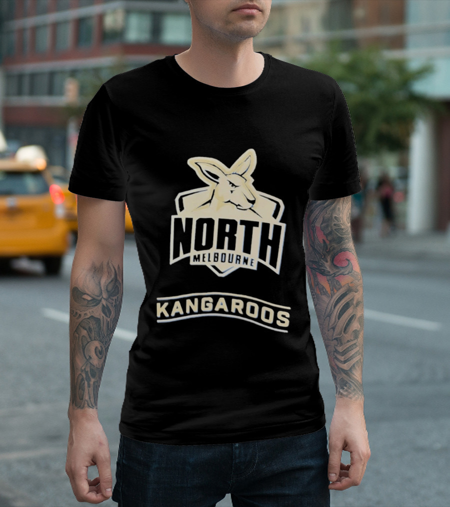 North Melbourne Kangaroos AFL Australian Football League Team T-Shirt
