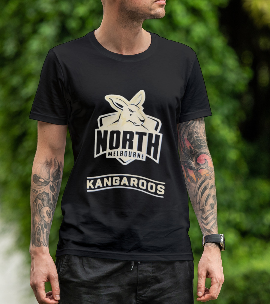 North Melbourne Kangaroos AFL Australian Football League Team T-Shirt