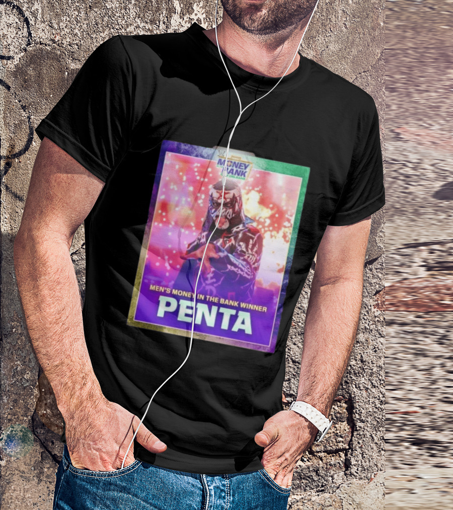 Penta Men's Money In The Bank Winner New Orleans Wrestler T-Shirt