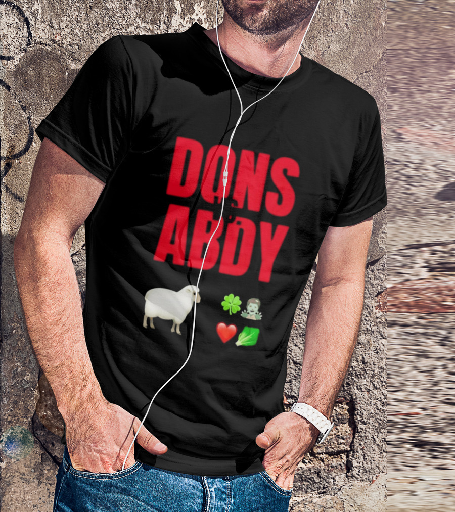 Dons Abdy Sheep Clover Zombie Heart Lettuce T-Shirt