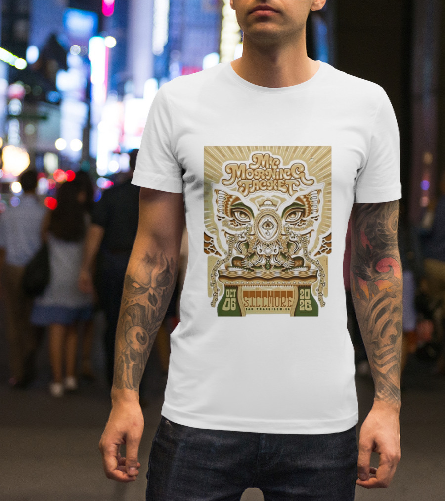 My Morning Jacket Fillmore San Francisco October 6 2026 Vintage Style Psychedelic T-Shirt