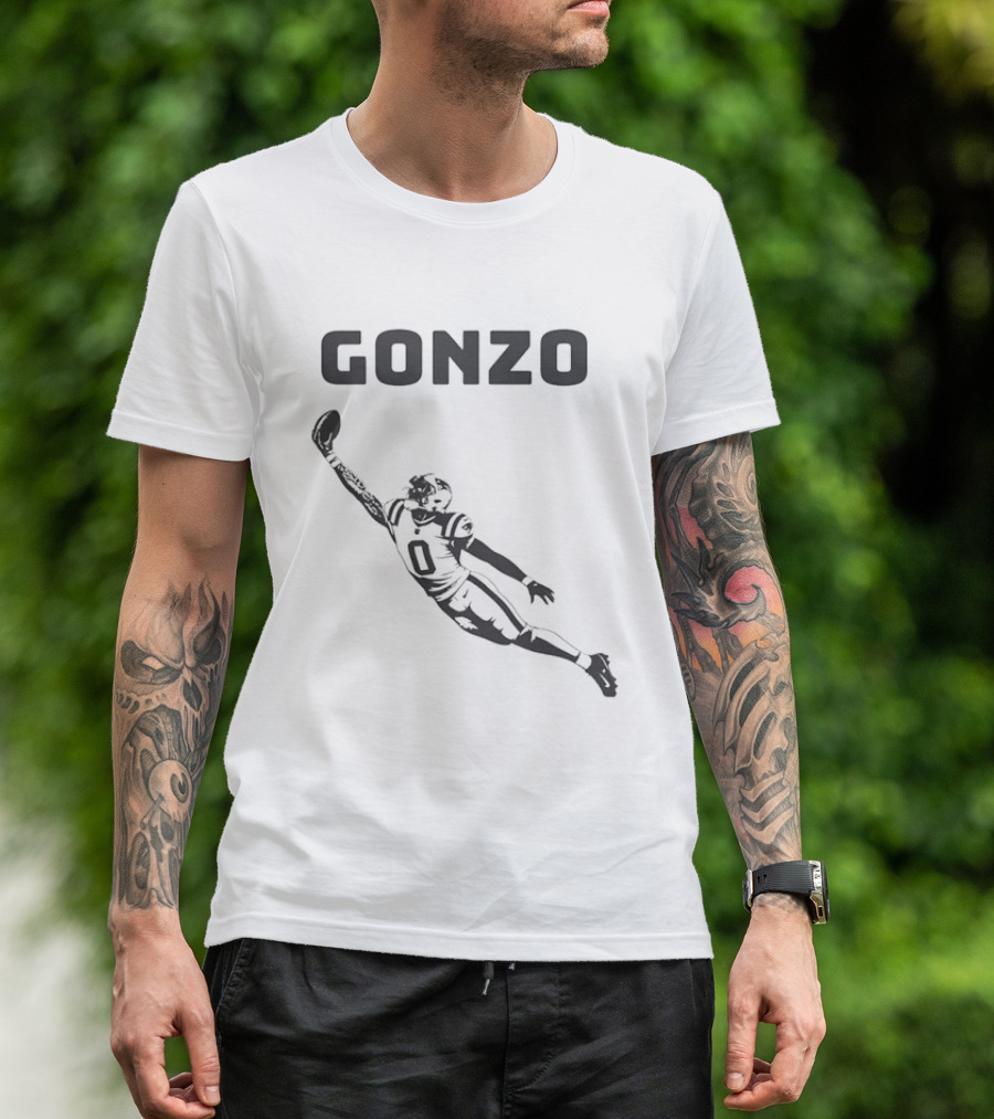 Gonzo Christian Gonzalez New England Patriots Number 0 T-Shirt