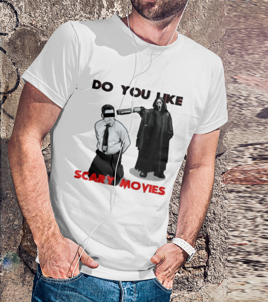Ghostface Do You Like Scary Movies Bootleg T-Shirt