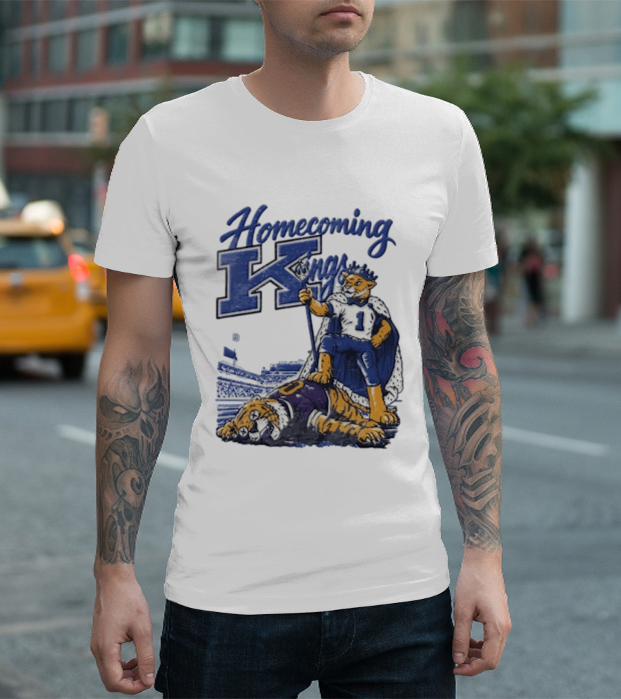 Homecoming Kings Victory Kentucky Wildcats Triumph Over Tigers Week 6 T-Shirt