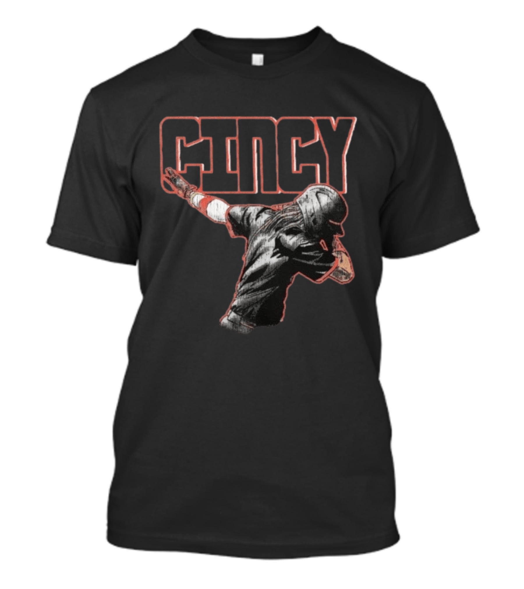 Cincy Baseball Player Dabbing Cincinnati Sports Fan Gear T-Shirt
