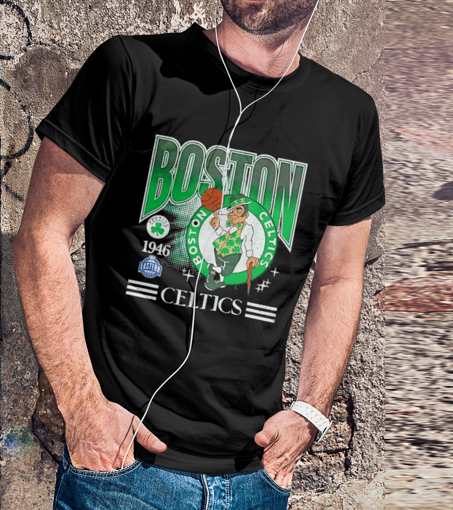 Boston Celtics 1946 Vintage Eastern Conference Basketball T-Shirt