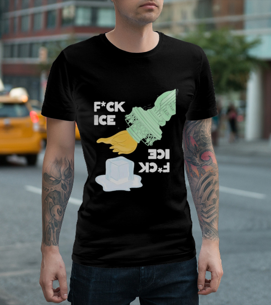 F*ck Ice Statue Of Liberty Protest Immigration T-Shirt