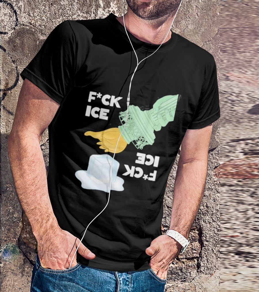 F*ck Ice Statue Of Liberty Protest Immigration T-Shirt