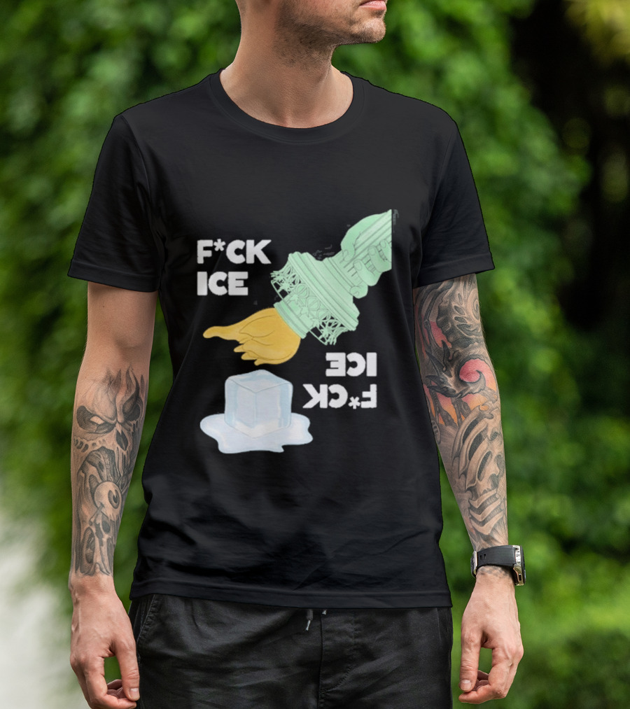 F*ck Ice Statue Of Liberty Protest Immigration T-Shirt