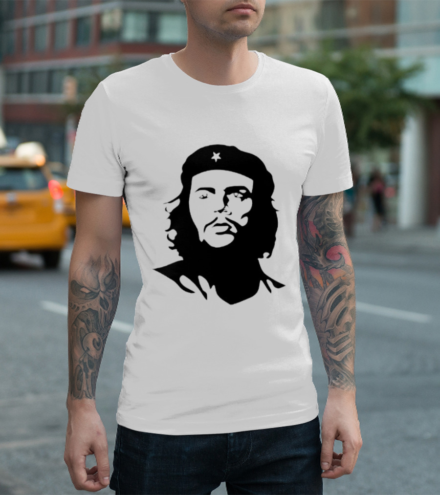 Che Guevara Iconic Revolutionary Star Beret T-Shirt