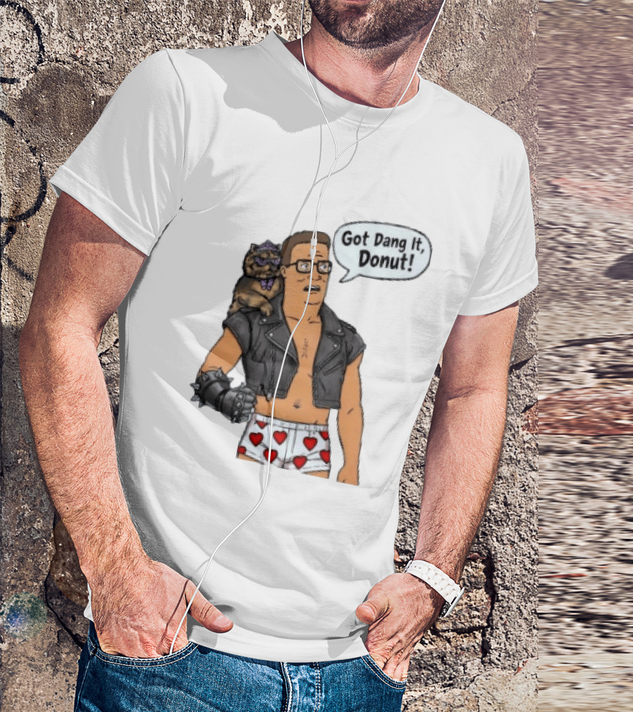 Dungeon Crawler Carl King Of The Hill Got Dang It Donut T-Shirt