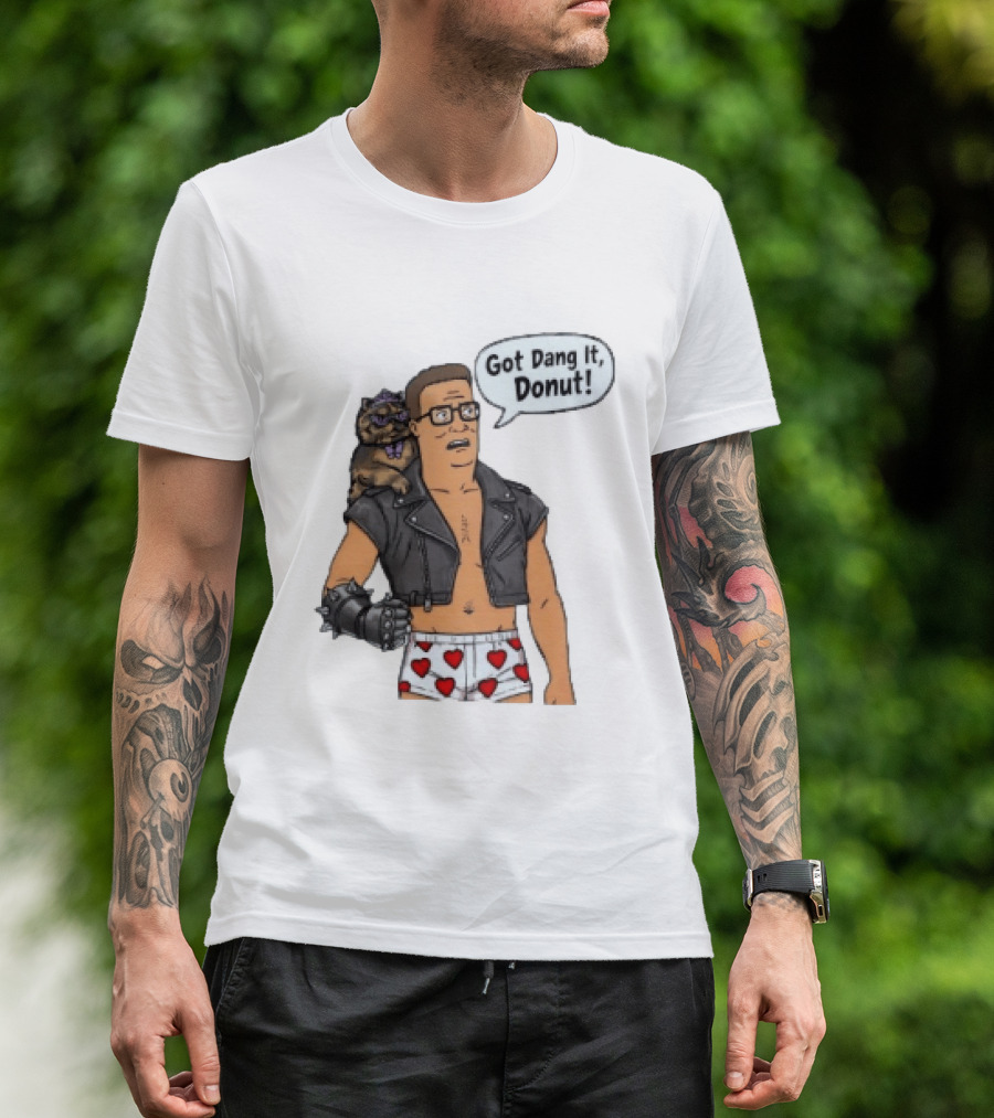 Dungeon Crawler Carl King Of The Hill Got Dang It Donut T-Shirt