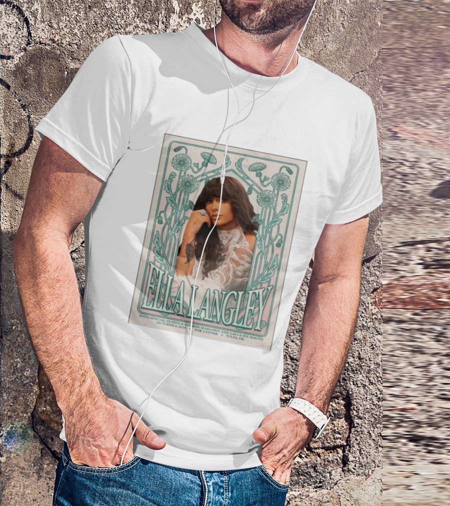 Ella Langley Live Tulsa OK October 9 2026 Bok Center Special Guests Kameron Marlowe Laci Kaye Booth T-Shirt
