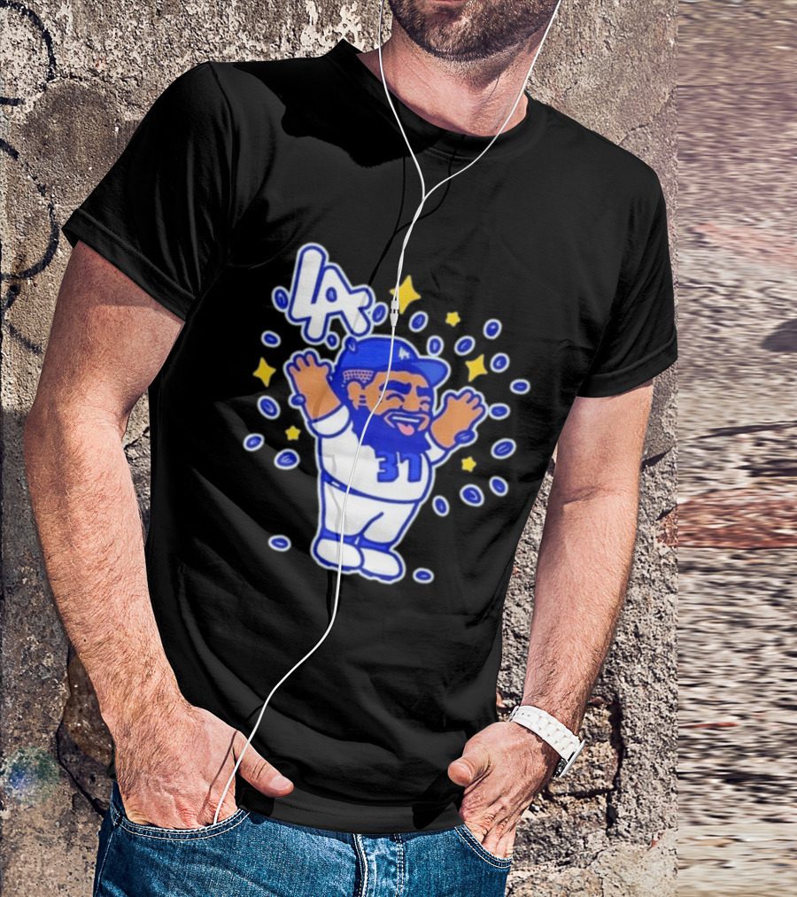 LA Dodgers 37 Chunkytani Mr Seeds Cartoon Shohei Ohtani T-Shirt