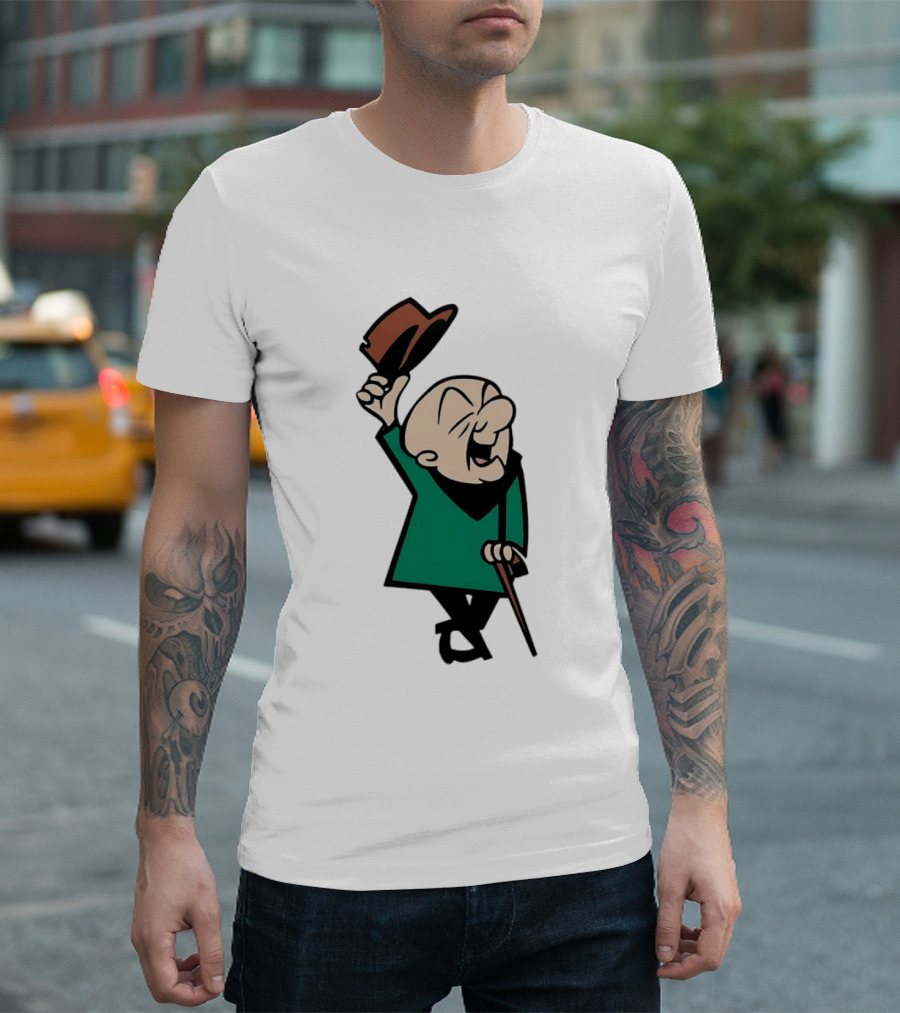 Mr Magoo Tipping His Hat Classic Animation T-Shirt