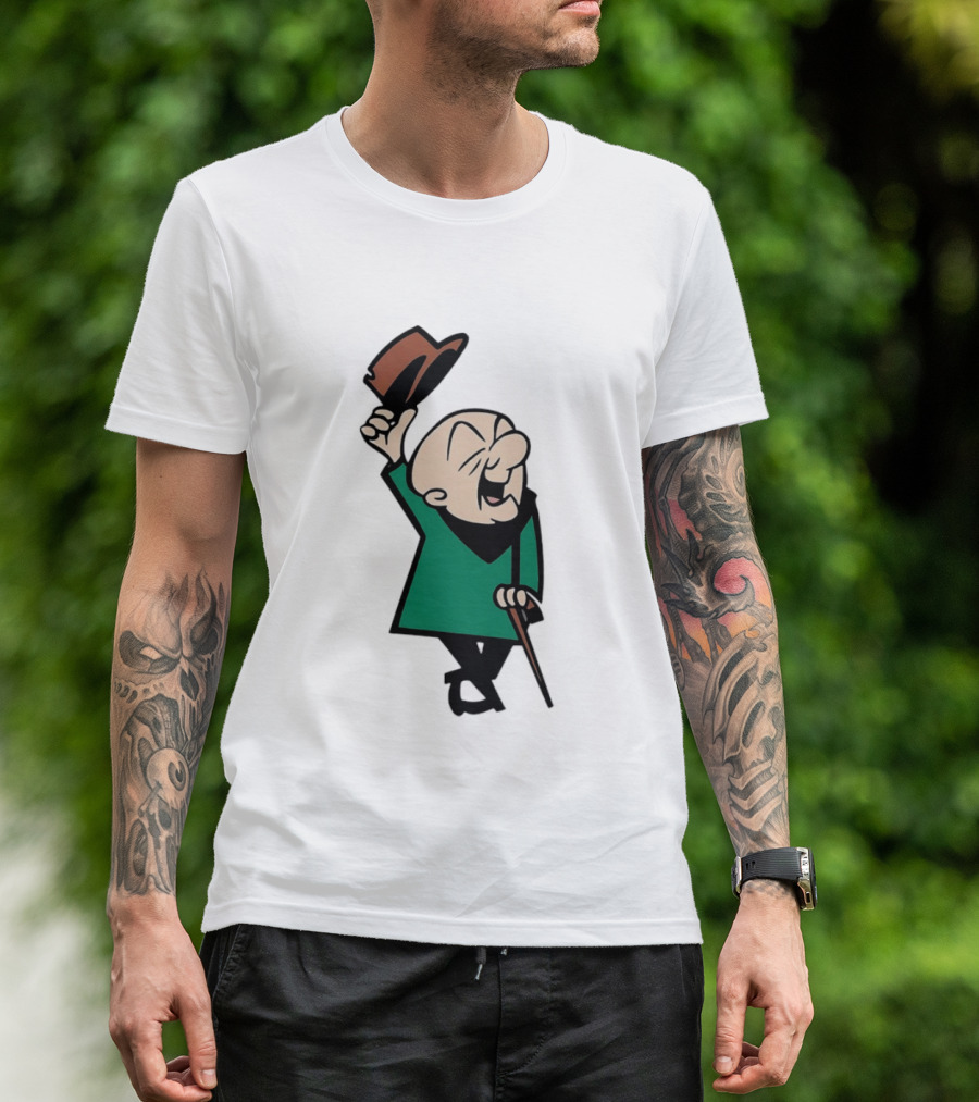 Mr Magoo Tipping His Hat Classic Animation T-Shirt