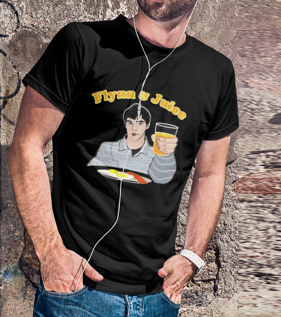Flynn & Juice Walter White Jr Breaking Bad Breakfast Scene T-Shirt