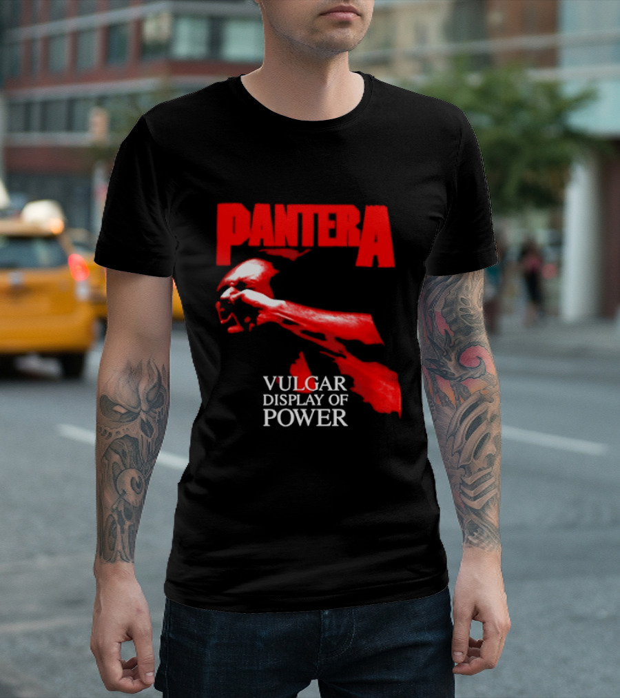 Pantera Vulgar Display Of Power Heavy Metal Album T-Shirt