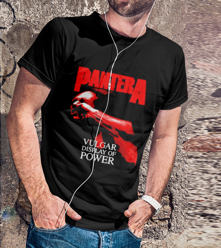 Pantera Vulgar Display Of Power Heavy Metal Album T-Shirt