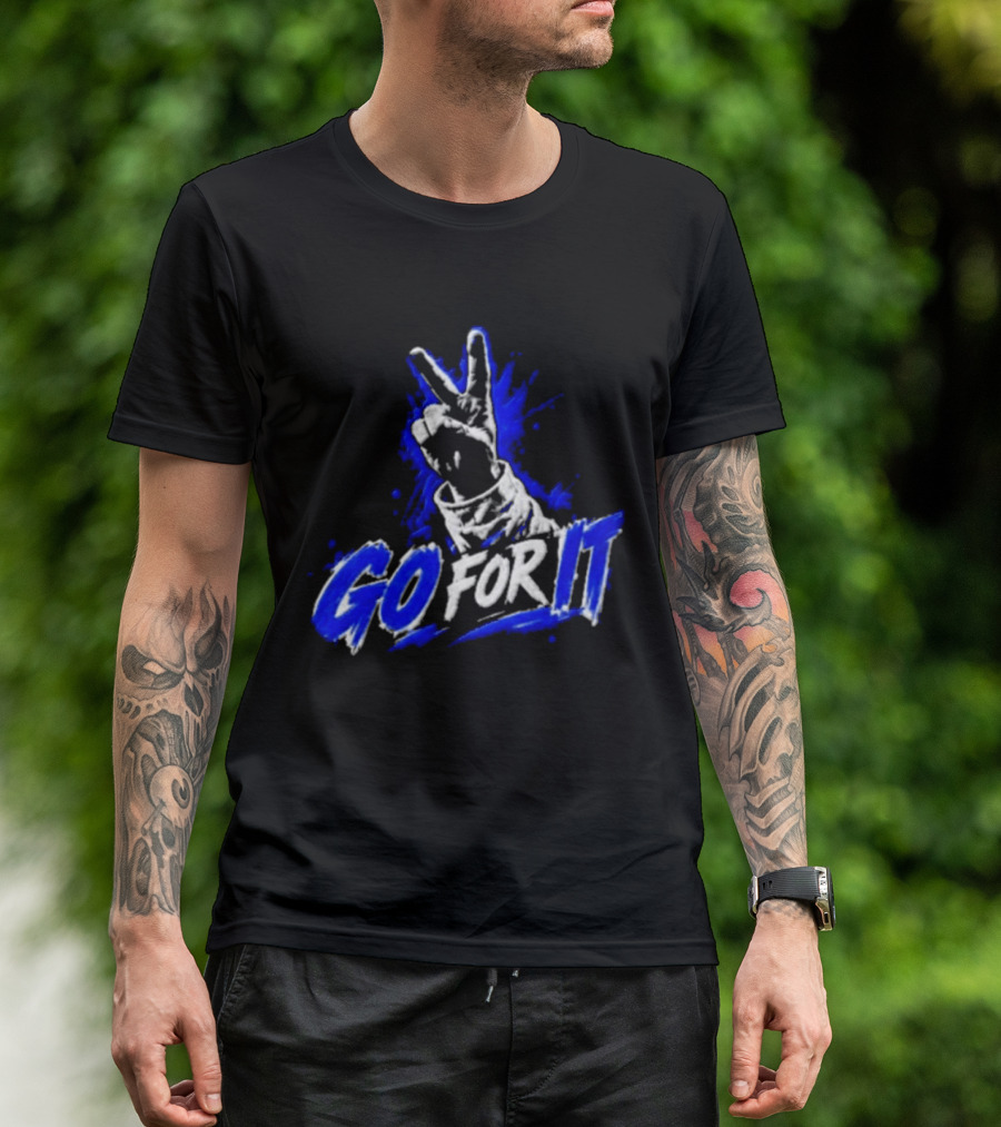 Kentucky Football Two Finger Peace Sign Coach Will Stein Go For It T-Shirt