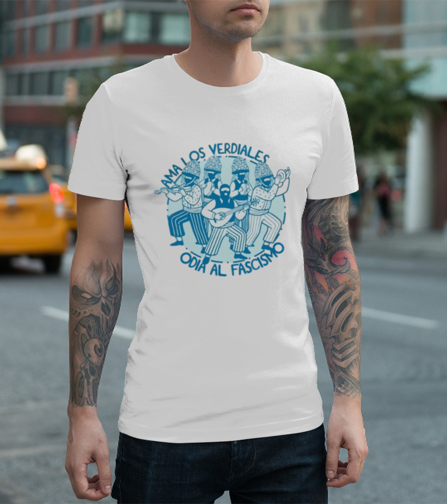 Ama Los Verdiales Odia Al Fascismo Musicians T-Shirt