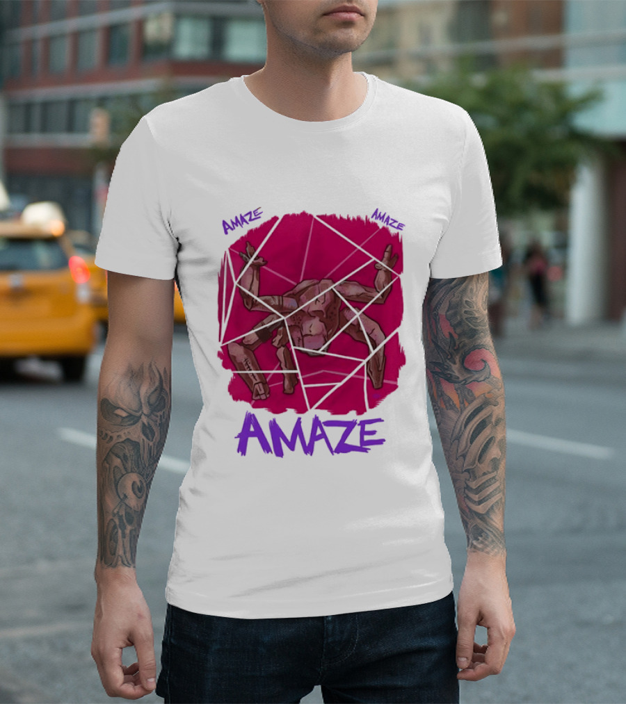 Amaze Rocky Crab Project Hail Mary Andy Weir Inspired Fusion T-Shirt
