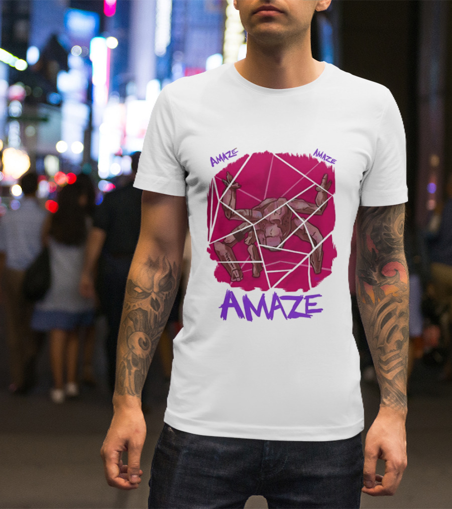 Amaze Rocky Crab Project Hail Mary Andy Weir Inspired Fusion T-Shirt
