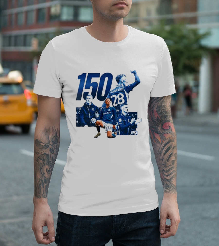 Jay Stansfield 150 Appearances Birmingham City Football Club T-Shirt