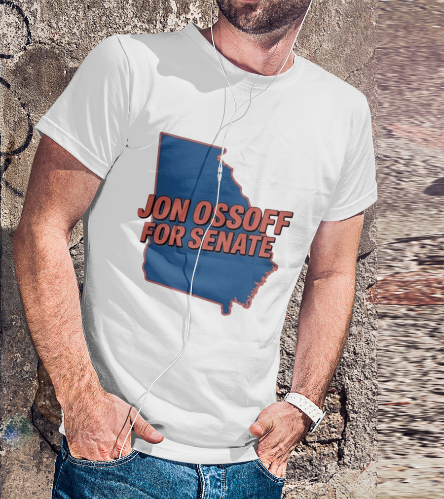 Jon Ossoff For Senate Georgia Map Election T-Shirt